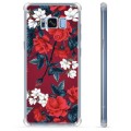 Coque Hybride Samsung Galaxy S8+ - Fleurs Vintage