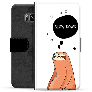 Étui Portefeuille Premium Samsung Galaxy S8+ - Slow Down