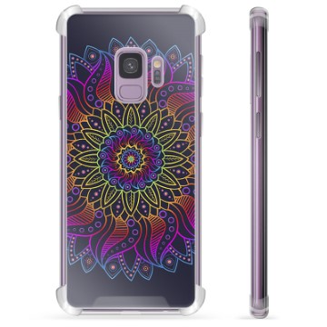 Coque Hybride Samsung Galaxy S9 - Mandala Coloré