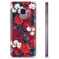 Coque Samsung Galaxy S9 en TPU - Fleurs Vintage