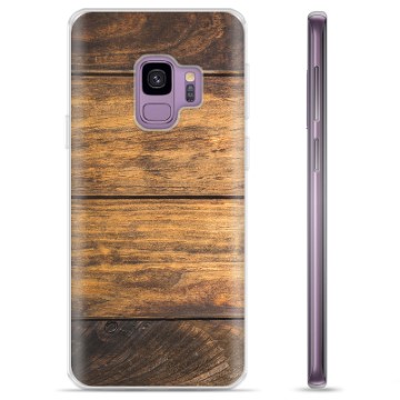 Coque Samsung Galaxy S9 en TPU - Bois