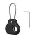 Étui en silicone Samsung Galaxy SmartTag/SmartTag2 avec fil en acier inoxydable