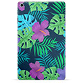 Coque Samsung Galaxy Tab A 10.1 (2019) en TPU - Fleurs Tropicales