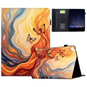 Étui Smart Folio Samsung Galaxy Tab A11/A9 - Papillons orange