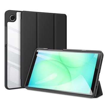 Étui à Rabat Samsung Galaxy Tab A11 Tri-Fold Intelligente Dux Ducis Toby - Noir