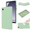 Coque Samsung Galaxy Tab A11 en silicone liquide - Verte
