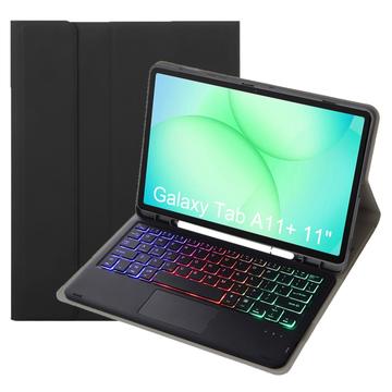 Étui clavier Bluetooth Samsung Galaxy Tab A11+ - Noir