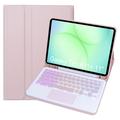 Étui clavier Bluetooth Samsung Galaxy Tab A11+ - Rose