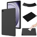 Coque Samsung Galaxy Tab A11+ en silicone liquide - Noire