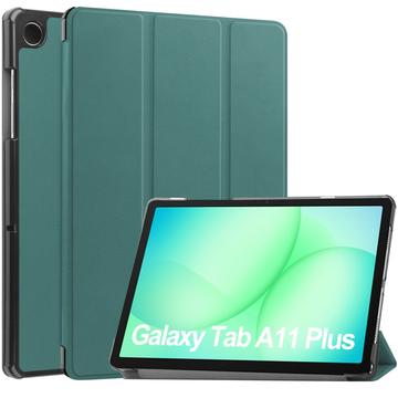 Étui Smart Folio Samsung Galaxy Tab A11+ Tri-Fold Series - Vert noirâtre