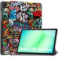 Étui Smart Folio Samsung Galaxy Tab A11+ Tri-Fold Series - Graffiti