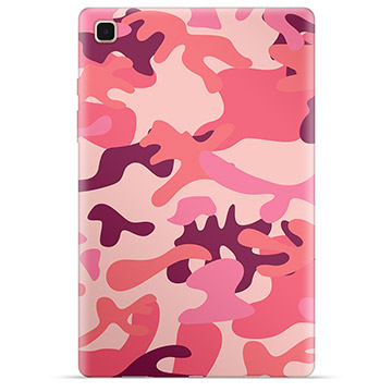 Coque Samsung Galaxy Tab A7 10.4 (2020) en TPU - Camouflage Rose