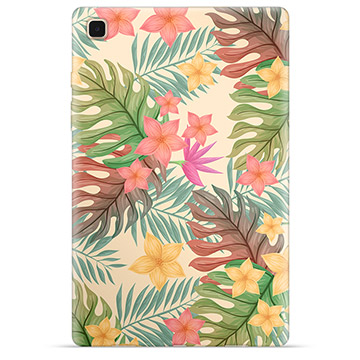 Coque Samsung Galaxy Tab A7 10.4 (2020) en TPU - Fleurs Roses