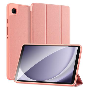 Étui à Rabat Samsung Galaxy Tab A9 Smart Tri-Fold Dux Ducis Domo - Rose