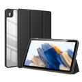 Étui à Rabat Samsung Galaxy Tab A9 Tri-Fold Intelligente Dux Ducis Toby - Noir
