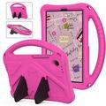 Coque Samsung Galaxy Tab A9 Antichoc Portative pour Enfants - Rose