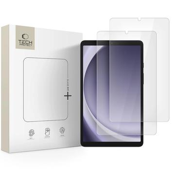 Protecteur d\'écran en verre trempé Samsung Galaxy Tab A9/A11 Tech-Protect Glass Fit+ - 2 Pcs. - Clair