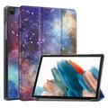 Étui à Rabat Smart Samsung Galaxy Tab A9 - Série Tri-Fold - Galaxie