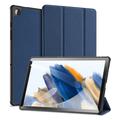Étui à Rabat Samsung Galaxy Tab A9+ Smart Tri-Fold Dux Ducis Domo - Bleu