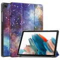 Étui à Rabat Smart Samsung Galaxy Tab A9+ - Série Tri-Fold - Galaxie