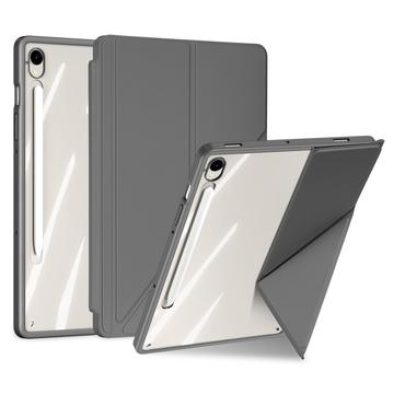 Étui détachable 2-en-1 Folio Samsung Galaxy Tab S10 FE/S9 FE/S9 Dux Ducis Magi - Gris