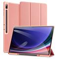 Étui à Rabat Samsung Galaxy Tab S10 Ultra Smart Tri-Fold Dux Ducis Domo - Rose