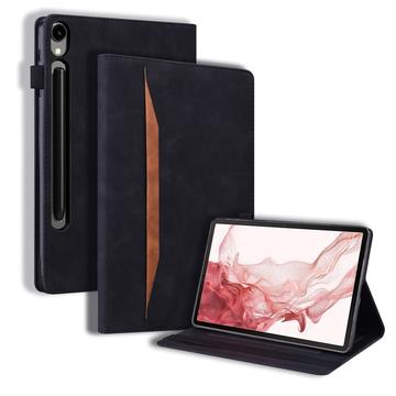 Etui Folio Samsung Galaxy Tab S11/S10 Lite/S10 FE/S9 FE/S9/S8/S7 Business Style - Noir