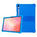 Etui en silicone Samsung Galaxy Tab S11 avec Kickstand - Bleu