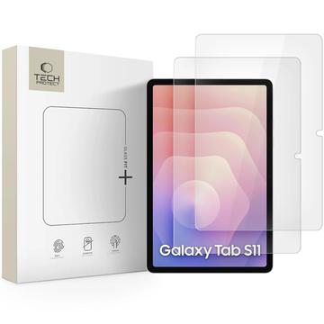 Protecteur d\'écran en verre trempé Samsung Galaxy Tab S11 Tech-Protect Glass Fit+ - 2 Pcs. - Clair