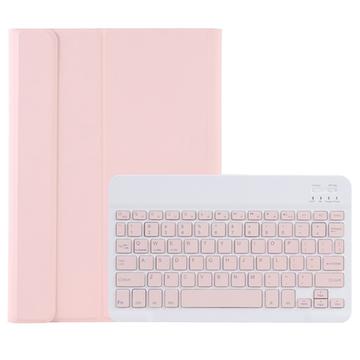 Étui Samsung Galaxy Tab S9 FE avec Clavier Bluetooth - Rose