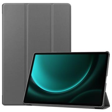 Étui à Rabat Smart Samsung Galaxy Tab S9 FE+ - Série Tri-Fold - Gris