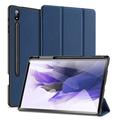 Étui à Rabat Samsung Galaxy Tab S9+ Smart Tri-Fold Dux Ducis Domo - Bleu