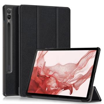 Étui à Rabat Smart Samsung Galaxy Tab S9+ - Série Tri-Fold - Noir