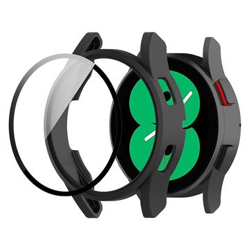 Coque Samsung Galaxy Watch FE en Plastique avec Protecteur d\'Écran - 40mm - Noire