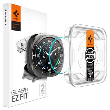 Protecteur d\'Écran Samsung Galaxy Watch Ultra Spigen Glas.tR Ez Fit - 47mm - 2 pièces