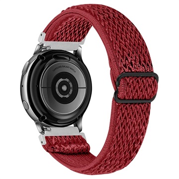 Bracelet de Montre Tricoté Samsung Galaxy Watch4/Watch4 Classic/Watch5/Watch6 - Rouge
