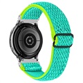 Bracelet de Montre Tricoté Samsung Galaxy Watch4/Watch4 Classic/Watch5/Watch6 - Jaune / Vert