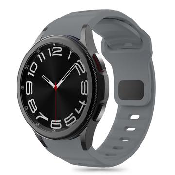 Bracelet en silicone Samsung Galaxy Watch4/5/5 Pro/6/7/FE Tech-Protect IconBand Line - Gris