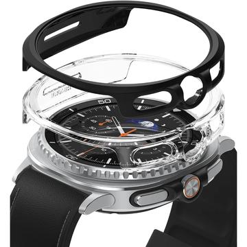 Coque Samsung Galaxy Watch8 Classic Ringke Slim - 46mm - 2 Pièces - Claire & Noire