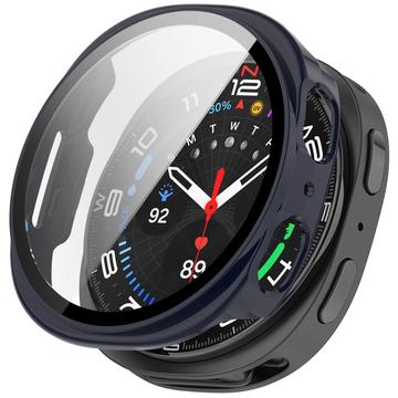 Coque Samsung Galaxy Watch8 en Plastique avec Protecteur d\'Écran - 40mm - Bleue