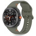 Bracelet en silicone Samsung Galaxy Watch8/Watch8 Classic Tech-Protect - 40mm/44mm/46mm - Vert armée