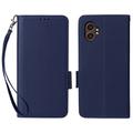 Étui Portefeuille Samsung Galaxy XCover7 Pro avec Fermeture Magnétique - Bleu