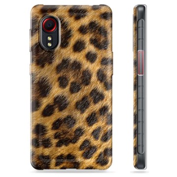 Coque Samsung Galaxy Xcover 5 en TPU - Léopard