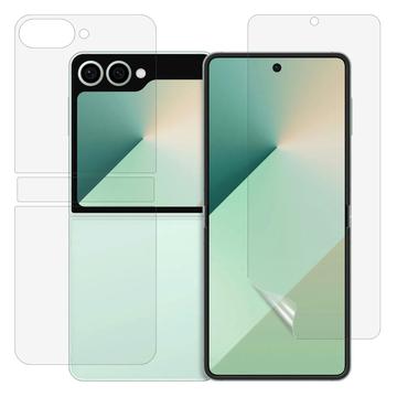 Set de Protecteurs Samsung Galaxy Z Flip7 FE Full Cover - Clair