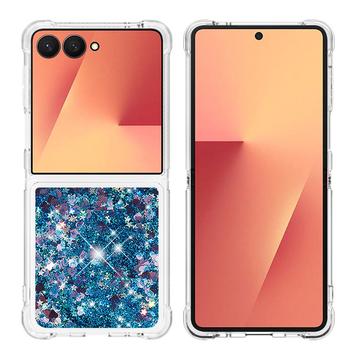 Coque Samsung Galaxy Z Flip7 en TPU Glitter Quicksand