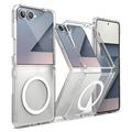Coque Hybride Samsung Galaxy Z Flip7 Ringke Fusion Magnetic - Claire