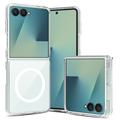 Coque Hybride Samsung Galaxy Z Flip8 - Compatible MagSafe - Transparente