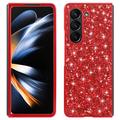 Coque Hybride Samsung Galaxy Z Fold6 - Série Glitter - Rouge