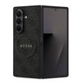 Étui à anneau coloré Samsung Galaxy Z Fold7 Guess 4G - Compatible MagSafe - Noir