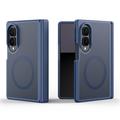 Coque Hybride Samsung Galaxy Z Fold8 Dux Ducis Yind - Compatible MagSafe - Bleu Foncé